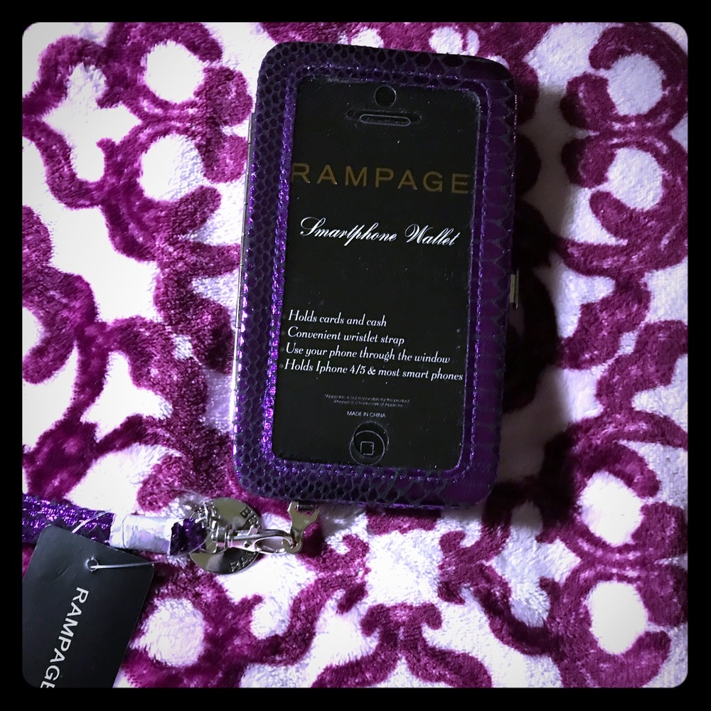 NWT vintage smartphone wallet